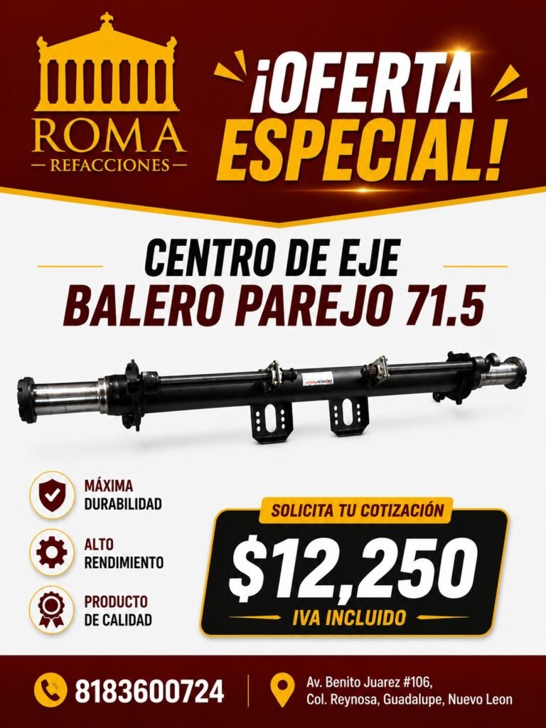 Centro de Eje Balero